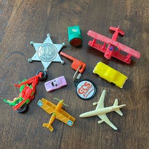 Vintage 70s/80s toybox, toys, bundled as a set